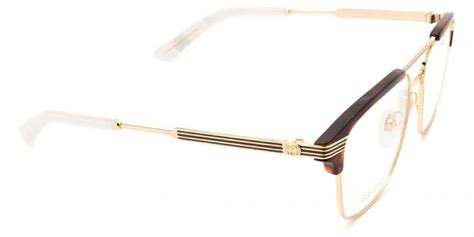 gucci gg0241o gold eyeglasses|Gucci™ GG0241O 001 54 Gold Eyeglasses .